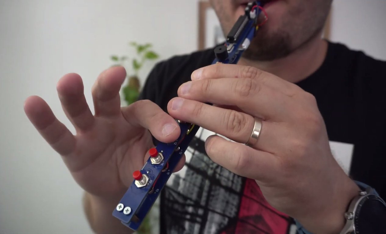 How to make an electronic tin whistle